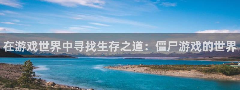 一竞技平台：在游戏世界中寻找生存之道：僵尸游戏的世界